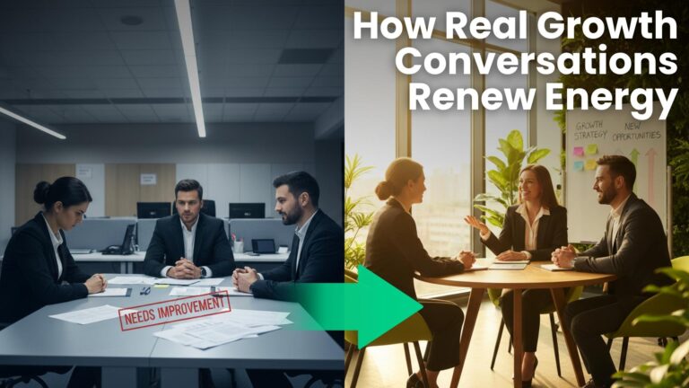 How Real Growth Conversations Renew Energy